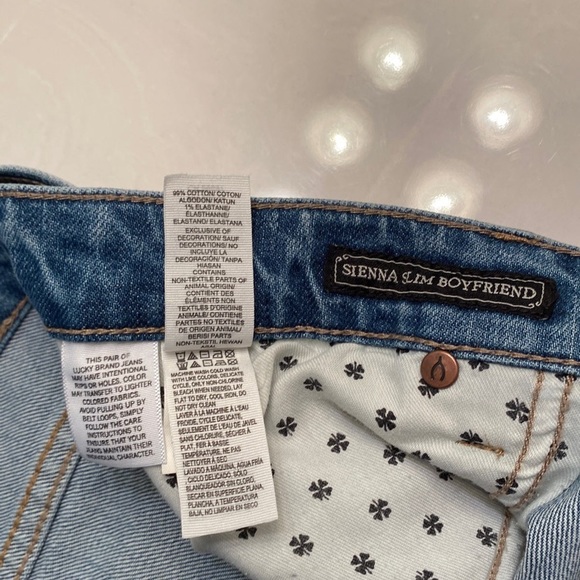 Lucky brand embroidered jeans size 8/29 - Picture 13 of 13